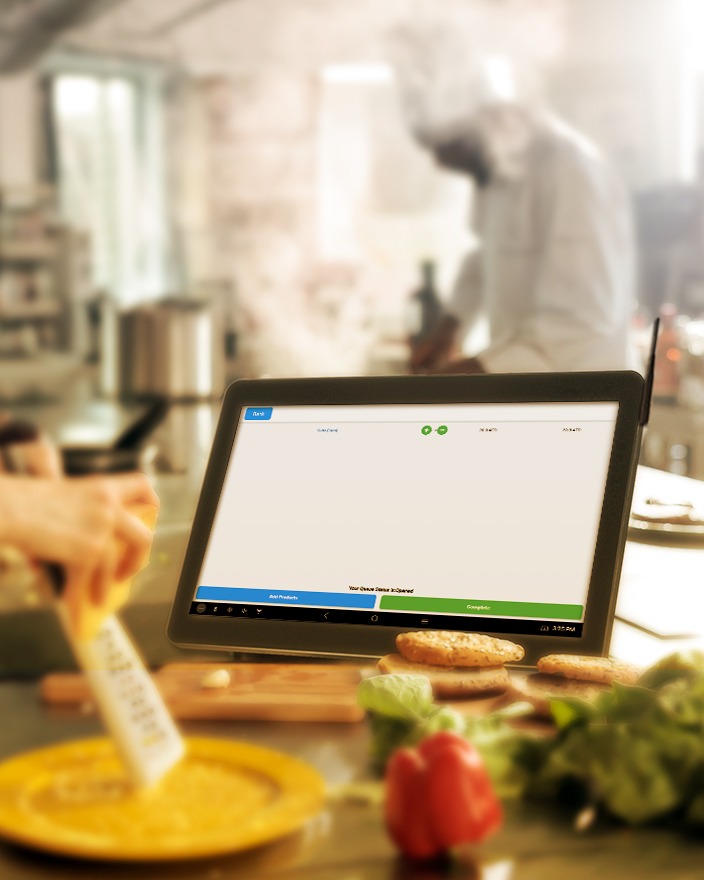 Kitchen display system restaurant POS UAE