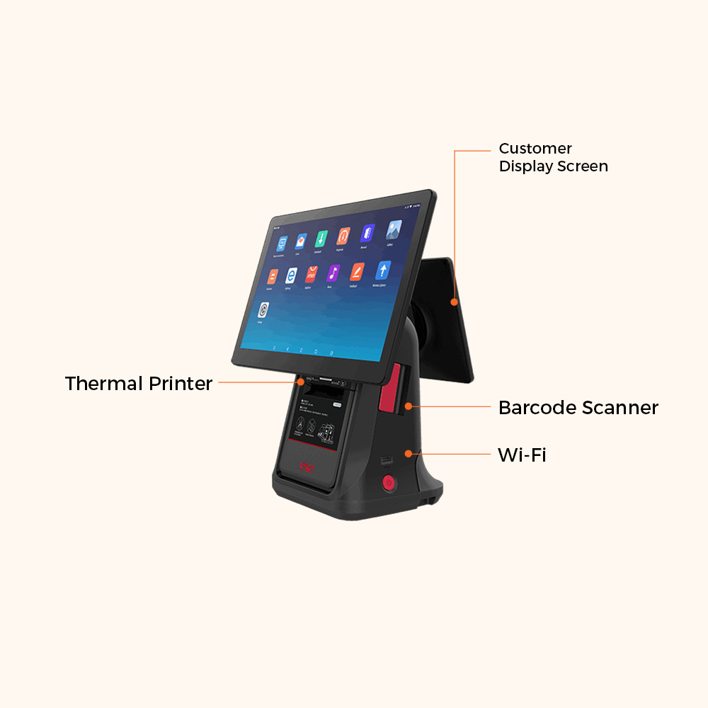 Desktop POS device D4 UAE
