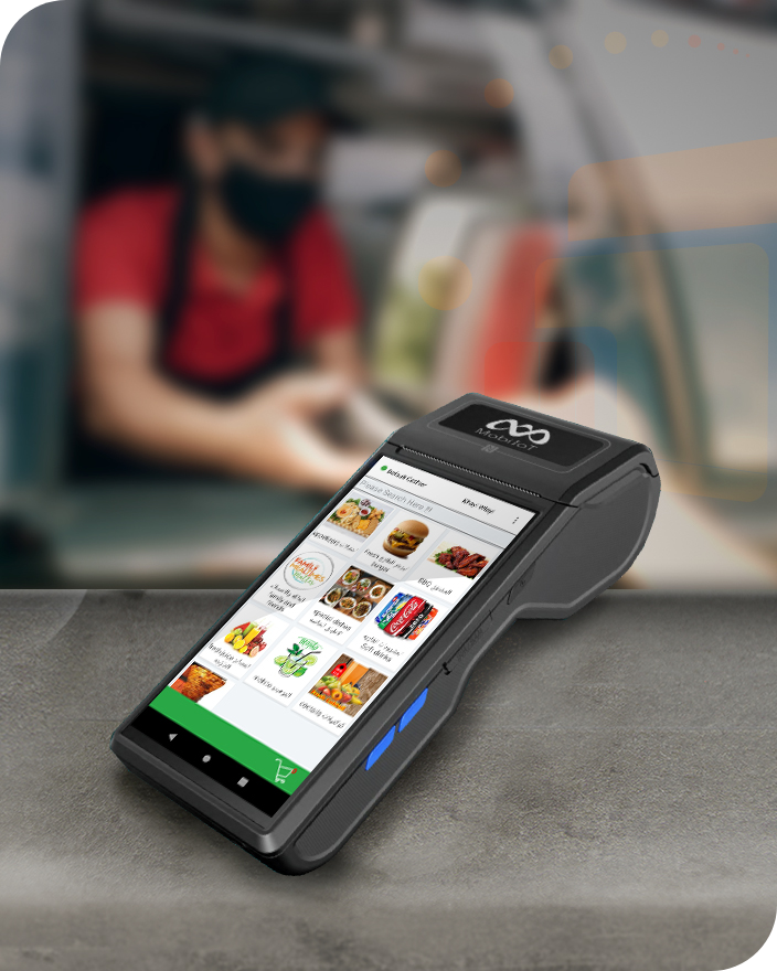 Handheld POS cashier system UAE