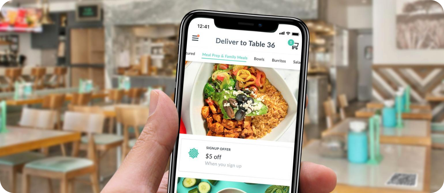 Tableside ordering restaurant POS system UAE